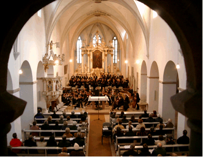 Konzert der Biederitzer Kantorei in der ehemaligen Klosterkirche Groß Ammensleben